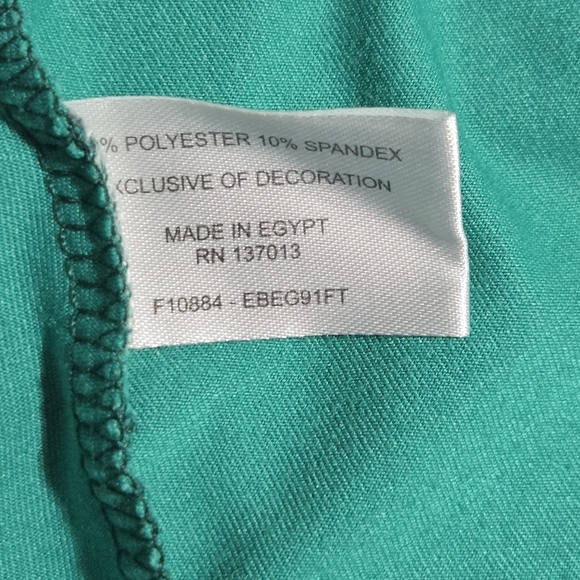 Eddie Bauer Womens Geo Print Smooth Mid Layer Quarter Zip Pullover Top Medium - Picture 7 of 9